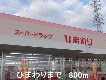 ドラックストア　ひまわり（ドラッグストア）まで800m