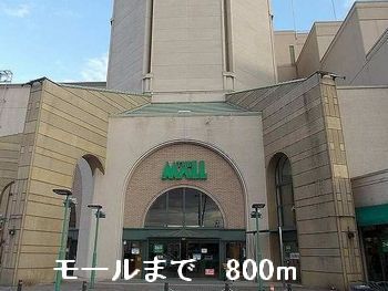 ショッピングセンター　モール（ショッピングセンター）まで800m