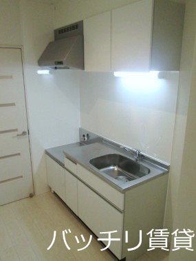 キッチン　別号室写真の為現況を優先致します。