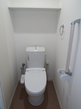 トイレ　トイレもきれいです