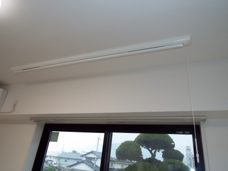 その他設備　室内物干し