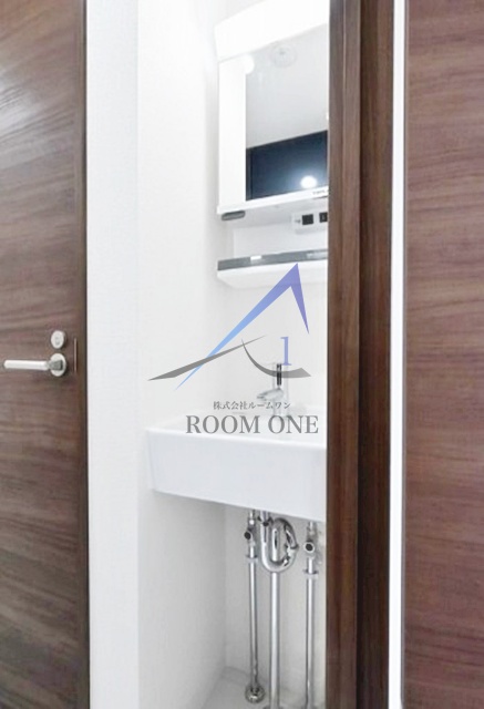 洗面設備　洗面台です。