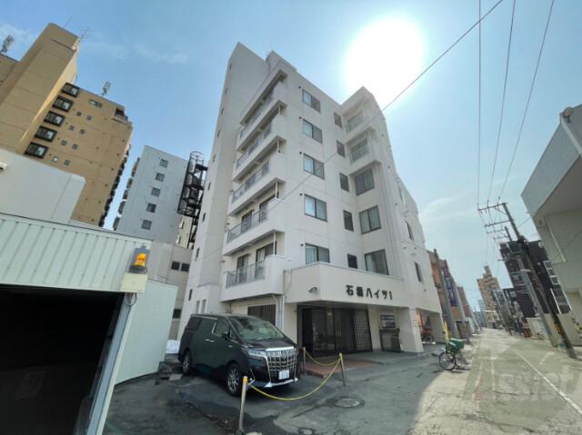 建物外観　札幌市北区北四十条西「石橋ハイツ１」