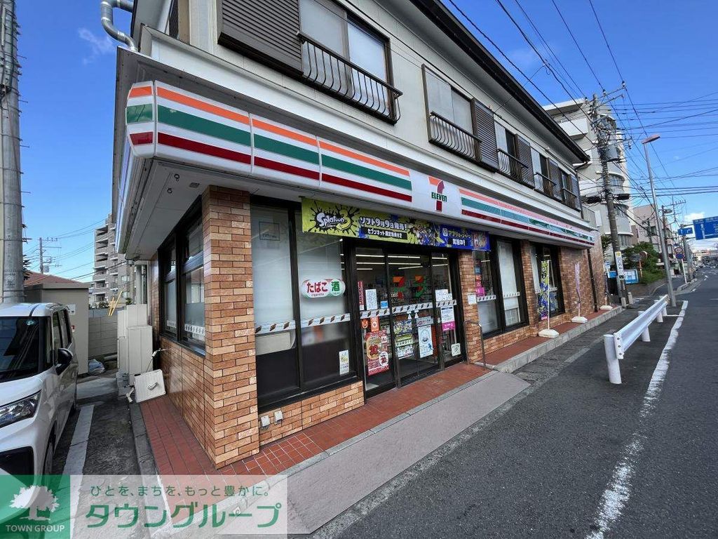 コンビニ　セブンイレブン鎌倉小袋谷店（コンビニ）まで510m