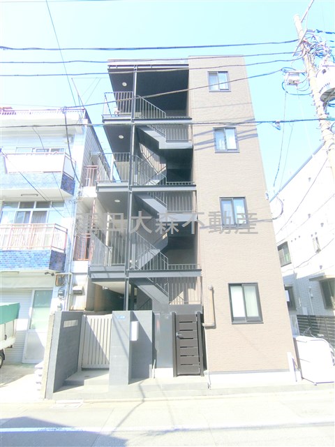 建物外観　2017年2月築　重量鉄骨造地上4階建てTVモニター付オート