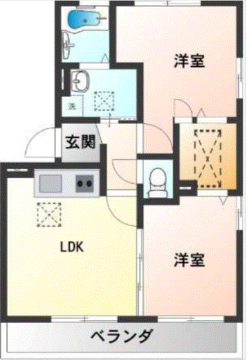 リーバーコーキの間取り写真