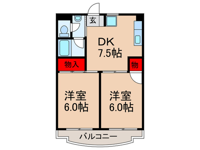 JUN西東京市の間取り写真
