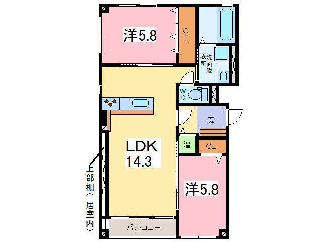 ヴェスタの間取り