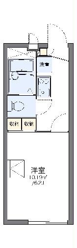 レオパレスタツミの間取り