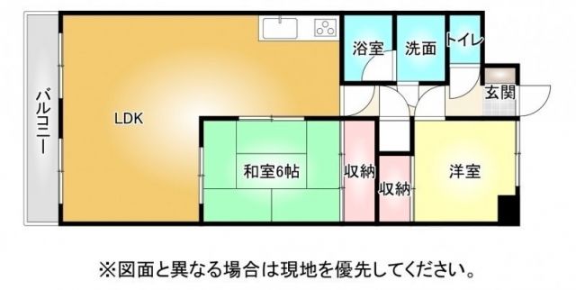 アーバンコート西原の間取り