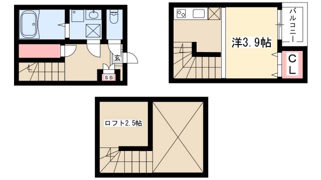 グランステート上名古屋の間取り