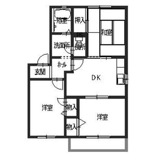 フジックスAの間取り