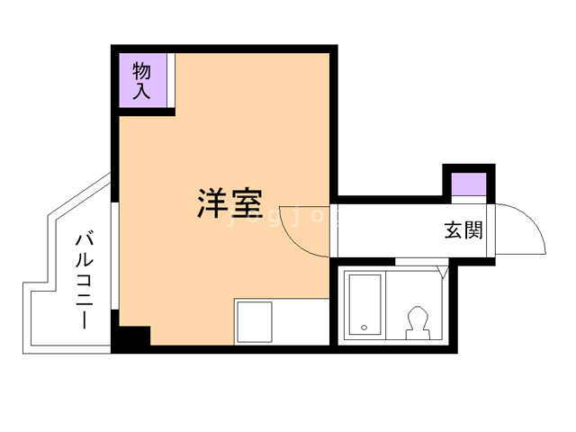 シティハイムＮ１８の間取り