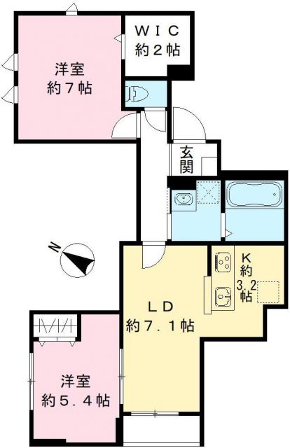 Le　cerisier　ル　スリジェの間取り