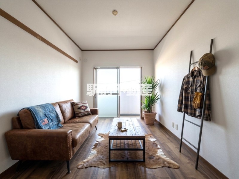 居室・リビング　家具はイメージ