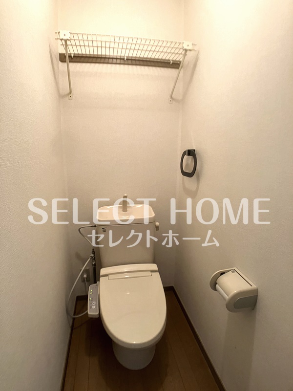 トイレ　ゆったりとした空間のトイレです