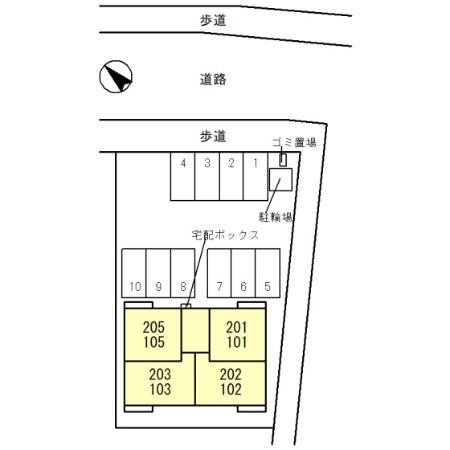 【Ｄ－Ｒ 宮原IIの駐車場】