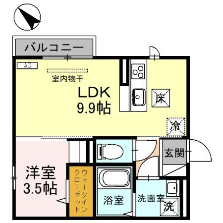 Ｄ－Ｒ 宮原IIの間取り