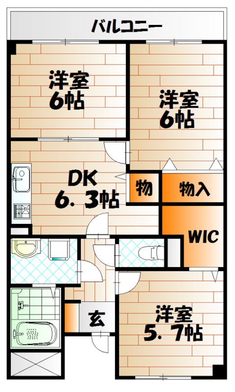 ユーアイマンション赤坂の間取り