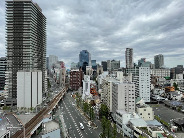 【大阪市北区中崎のマンションの眺望】