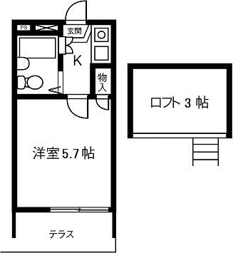 【Ｓｕｍｉｔａｉ新瑞橋の間取り】