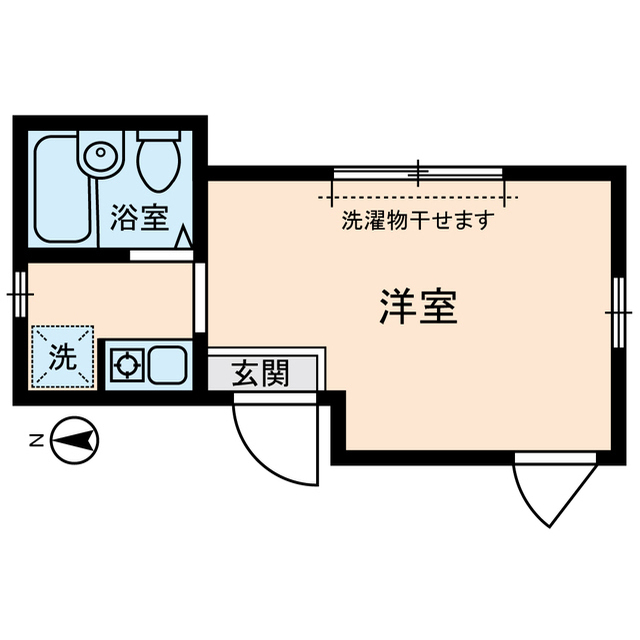 シャンテ小台の間取り