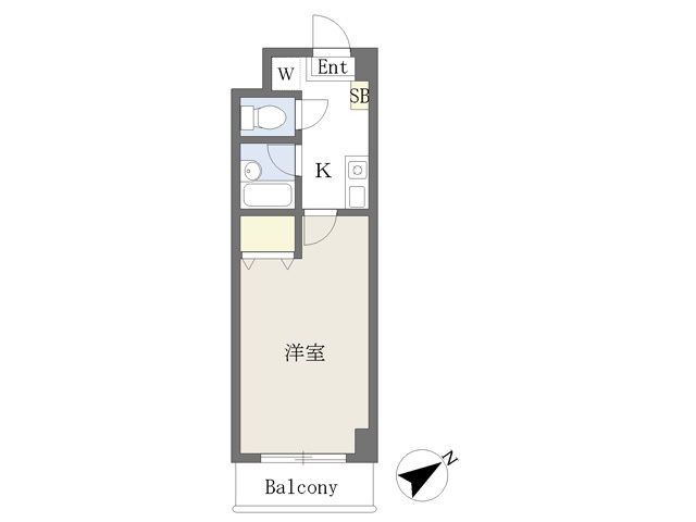 ＡＰＥＸ　ＦＬＡＴ　Ｒの間取り