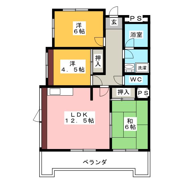 メゾン泰和の間取り