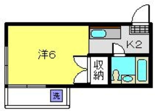 ハイツ桑原の間取り