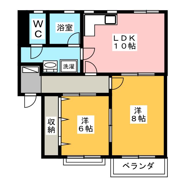 ロイヤルガーデン　Ｂの間取り