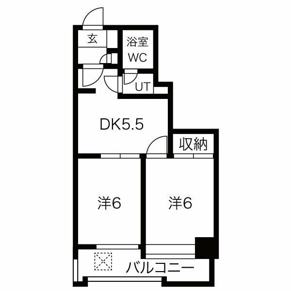 ベストＬ表参道の間取り