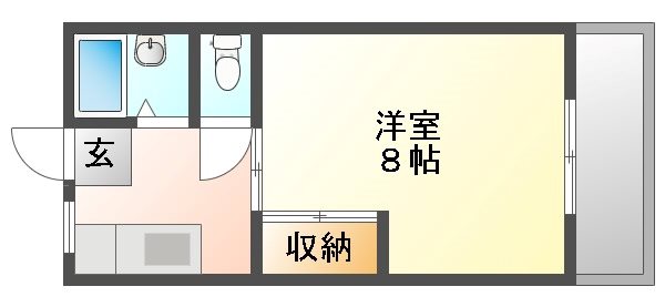 コーポ後藤の間取り