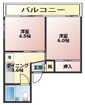 ウィスダム横浜の間取り