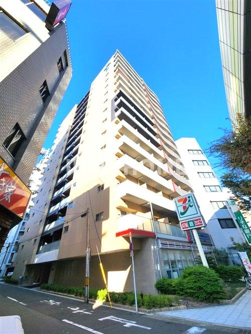 【セレニテ桜川駅前プリエの建物外観】