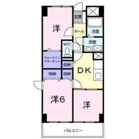 高松市屋島西町のマンションの間取り