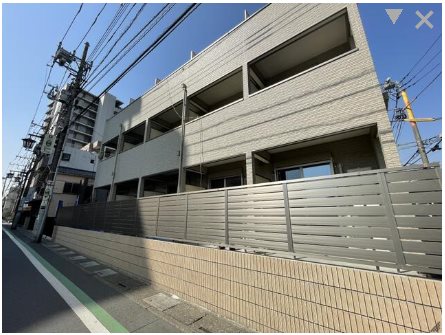 【エクセレント越谷の建物外観】