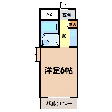 ドール青峰通の間取り