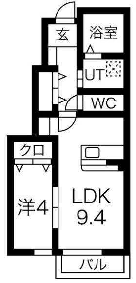 コンフォールの間取り