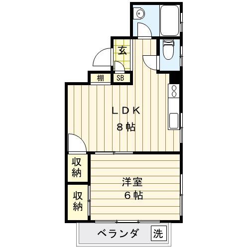 齊藤ビルの間取り