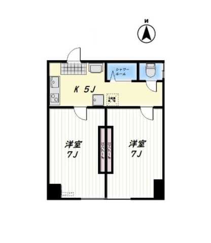 練馬区栄町のマンションの間取り