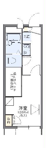 レオパレスよほろの間取り