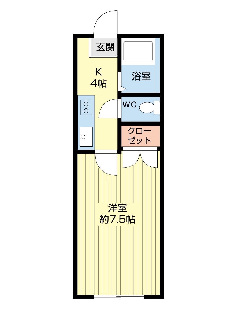 トピア新屋の間取り