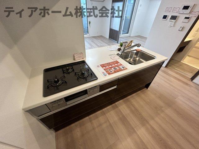 【葛城市北花内のマンションのキッチン】