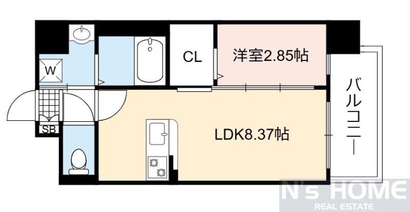 LiveCasa関目の間取り