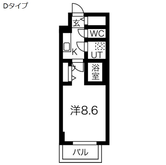 ファステート名古屋駅前アルティスの間取り