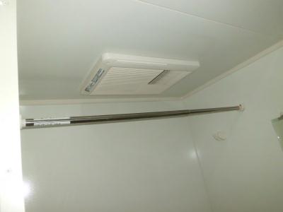 その他　浴室乾燥機。洗濯物を乾かせます。