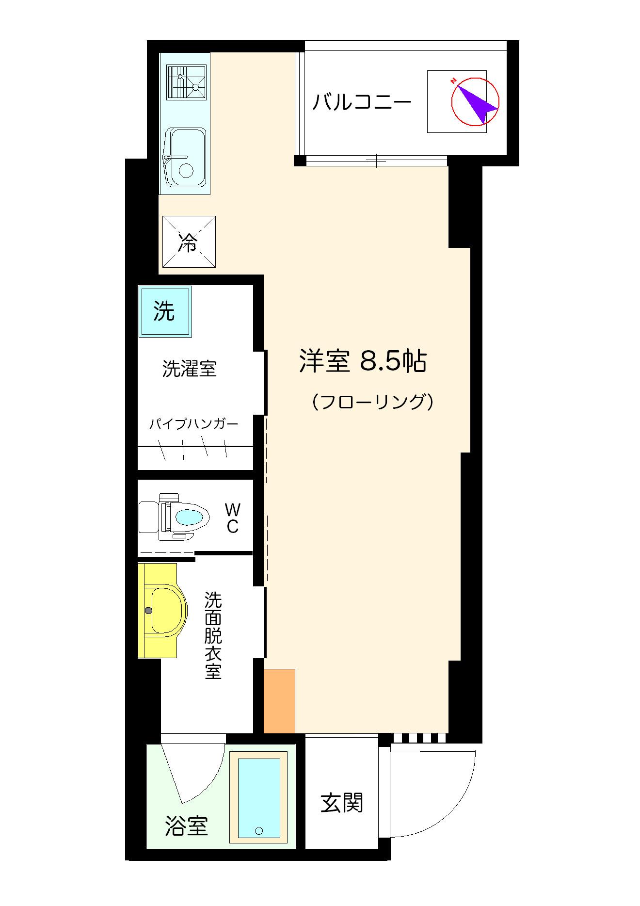 第２吉岡マンションの間取り