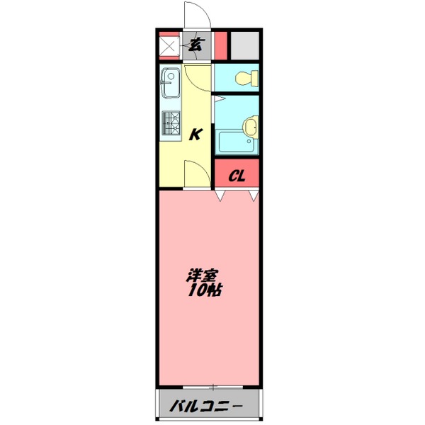 ロイヤルカーサ高瀬の間取り