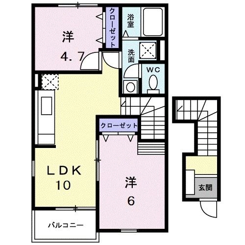 グリーンヴィラ弐番館の間取り