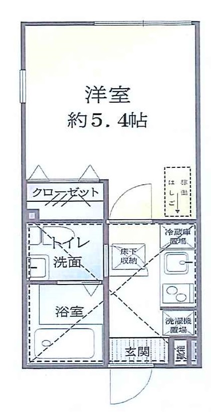 メゾンパックスの間取り